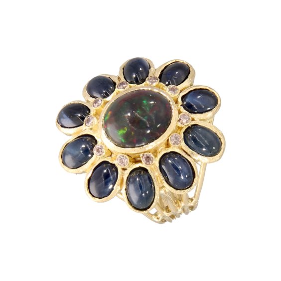 Anillo Soprana Mujer in Oro amarillo Opale 2.5 Ct ECLISSI - ECLISSI